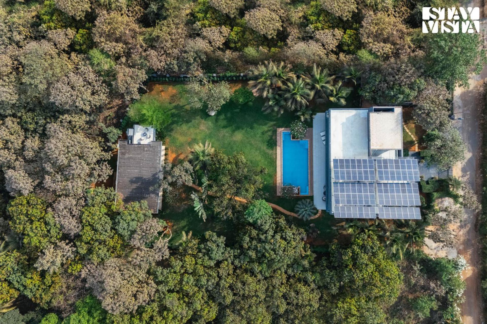 Reflection House by Stayvista: Poolside Retreat with Terrace Bar & Games Alibag Exterior photo